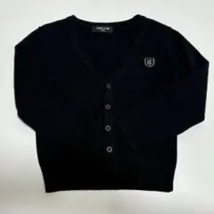 COMME CA ISM 替ボタン付100cm ブラック 記名なし　翌日発送