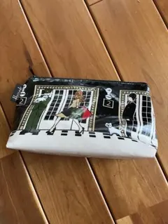 Harrods イラストデザイン ポーチ