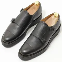◆極美品 foot the coacher ダブルモンクローファー 7/25cm