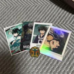 緑谷出久　カード　ピンバッチ