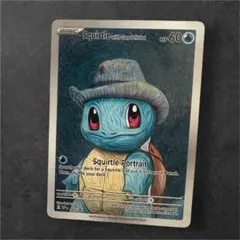 ポケモンカード Squirtle with Grey Felt Hat