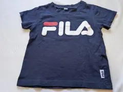 FILA キッズ Tシャツ ネイビー 95cmのサムネイル