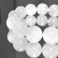 て*こ様 水晶 ✧ 浄化・調和・心を整える　粒16mm 内径18cm