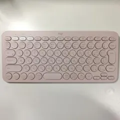 logi K380 ワイヤレスキーボード ピンク