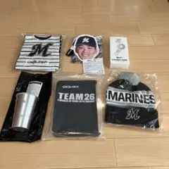 千葉ロッテマリーンズ グッズセット ※配布ユニフォームもお付けします※