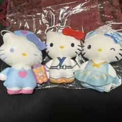 日本限定ハローキティ 50周年マクドナルドコラボキティちゃん3体セット