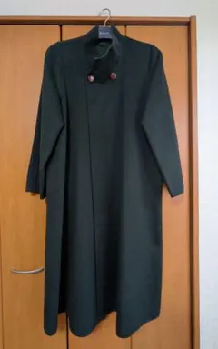 日本製最高級カシミヤ100% TESTA VIERA ロングコート ブラック 黒
