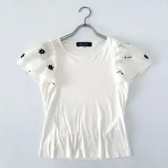 美品 M'S GRACY エムズグレイシー ドッキングTシャツ 花柄のサムネイル