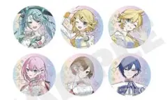 プロセカ感謝祭5th オーロラ箔押し缶バッジコレクションA バチャシン