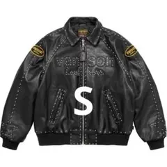 ［S］Supreme / Vanson b.b. Simon レザージャケット黒