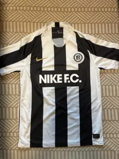 NIKE F.C. ストライプ 半袖Tシャツ M