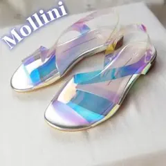 『Mollini｜モリーニ』レインボー フラット サンダル/36(23cm)のサムネイル
