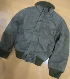 アバクロンビー☆新品☆タグ付☆ミリタリージャケット緑Small(230)