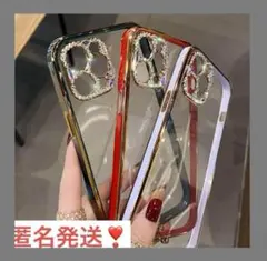 匿名発送❣️iPhone13ProMax レンズ保護 透明 耐衝撃 シリコン