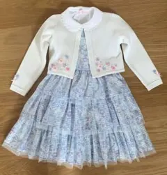 メゾピアノ ワンピース フォーマル 卒園式　入学式 発表会120