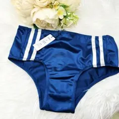 【日本製】ブルマ　サテン　ユニセックス ヒップハング 体操着　コスプレ　Mのサムネイル