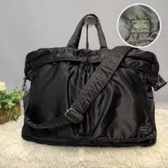 【極美品】ポーター タンカー 2層式 2way オーバーナイトブリーフケース