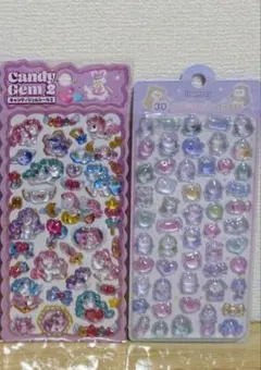 シール2枚セット　1枚パッケージ汚れあり