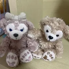 ダッフィー&シェリーメイぬいぐるみキーホルダー