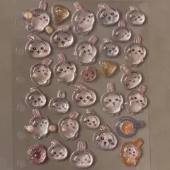 【正規品】おすそわけ　ちいかわ　うさぎ　ボンボンドロップシール