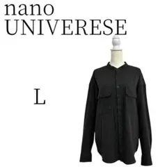 nano UNIVERSE ナノユニバース チャコール シャツ・ブラウス Lのサムネイル