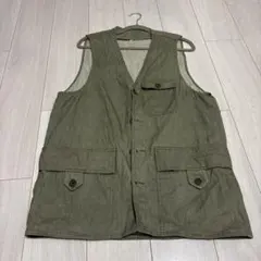 オリーブ色 ベスト ハンティングベスト
