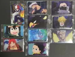 ヒロアカ　ウエハース4　11枚セット　僕のヒーローアカデミア　轟　切島　葉隠