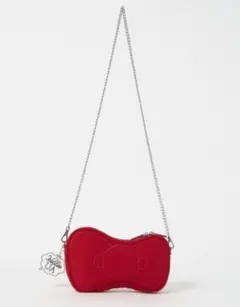 HELLO KITTY UNITED ARROWS リボン ショルダーバッグ 赤