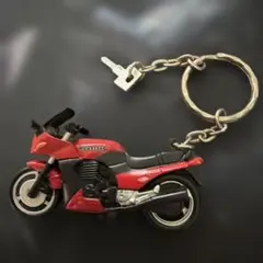 Kawasaki GPZ900R バイク キーホルダー レッド