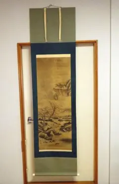 酒井抱一筆　絹本肉筆　朝顔　沒骨法　掛軸　送料込み250824 酒井抱一筆 絹本肉筆 朝顔 沒骨法 掛軸 送料込み250824 - メルカリ