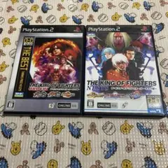 PS2 ザ・キング・オブ・ファイターズ　ネスツ編+オロチ編　２本セット