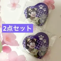 ナンジャ 缶バッジ 尾浜 忍たま ハート缶バッジ 尾浜勘右衛門 忍たま乱太郎