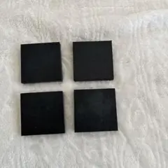 ゴム板 滑り止め ブロック クッション5x5cm (厚さ10mm 4個セット)