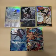 ワンピースカードゲーム パラレル シークレット　5枚セット
