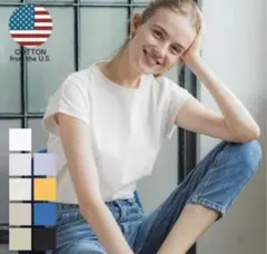 coca 最後の1枚 COTTON from the U.S. Tシャツ 白のサムネイル