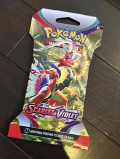 アメリカ　ポケモンカードゲーム スカーレット・バイオレットブースターパック