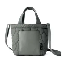 NEWYORKER、ショルダーストラップ付きキルティングトートバッグ