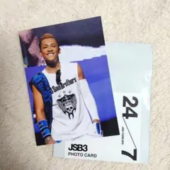 三代目JSB ELLY フォトカード 15th ANNIVERSAR カフェ