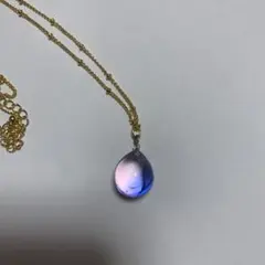【新品未使用】ガラス　ネックレス