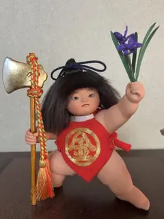 五月人形 金太郎 津田蓬生作 美品 2025年最新】金太郎と