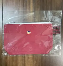 ♡新品未使用♡《ファミリア》ポーチL レッド - メルカリ
