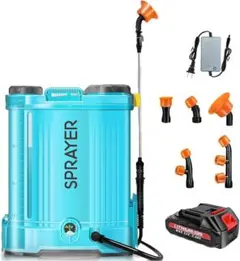 新品未使用SORA MONO 充電式噴霧器 20L マキタ18V対応キャスター付