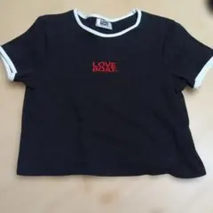 LOVE BOAT ブラック Tシャツ Lサイズのサムネイル
