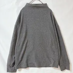 ユニクロ UNIQLO ソフトニットフリースモックネックT 長袖トップス