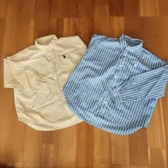 超美品！U.S.POLO ASSN.ストライプシャツセット 140cm~
