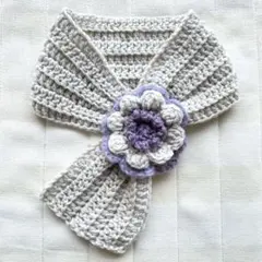 ミニマフラー　プチマフラー　ハンドメイド