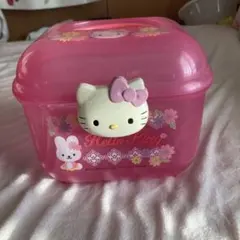 Hello Kitty キティ レトロ 収納ボックス ピンク