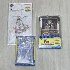 ヒロアカ　一番くじ　i賞J賞K賞　ホークスセット