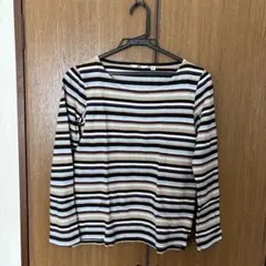 UNIQLO ボーダー長袖Tシャツ S