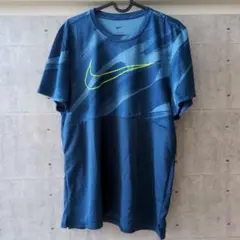 Nike DRI-FIT ブルーTシャツ